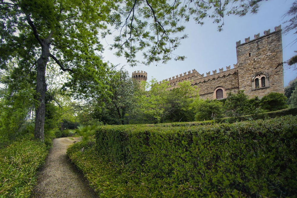 Borgia Castle in Tuscany - Italy